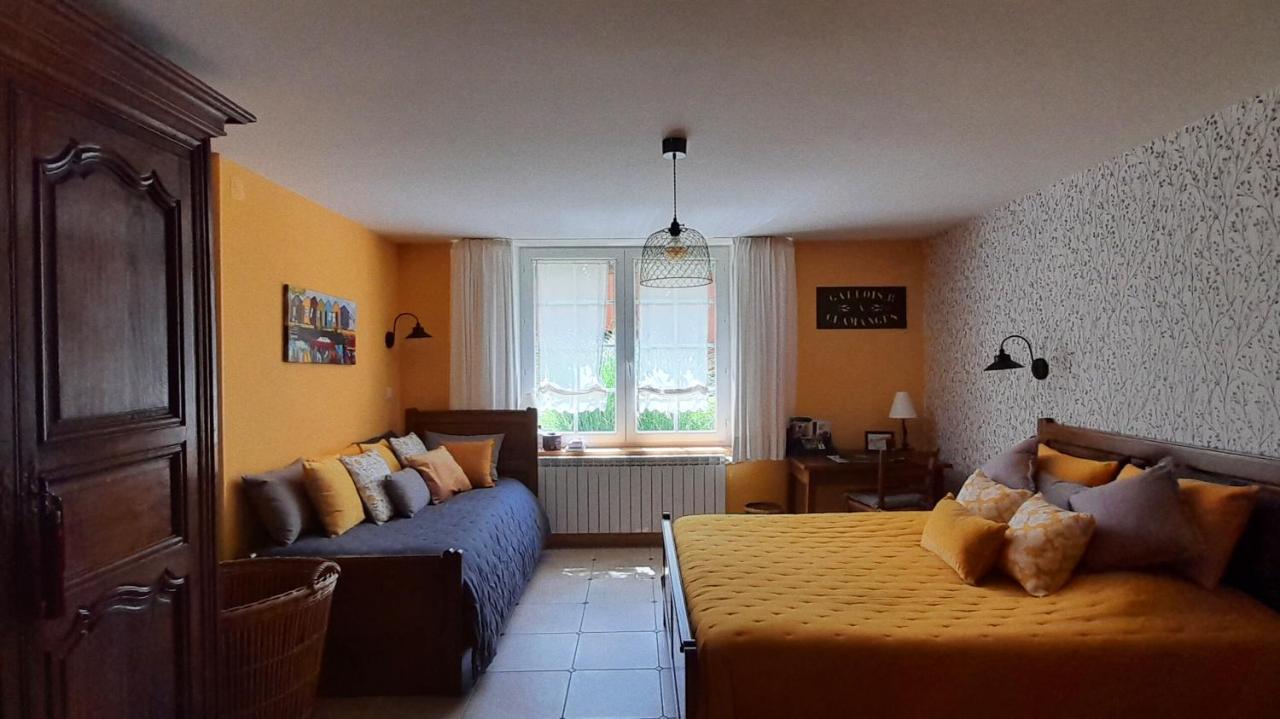 Bed and Breakfast Au Pre Du Moulin Clamanges Pokoj fotografie